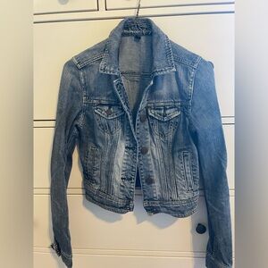 American Eagle Outfitters Cropped Jean jacket